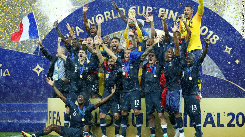 France wins the World Cup